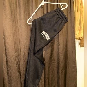Black sweats, with Los Angeles   California print